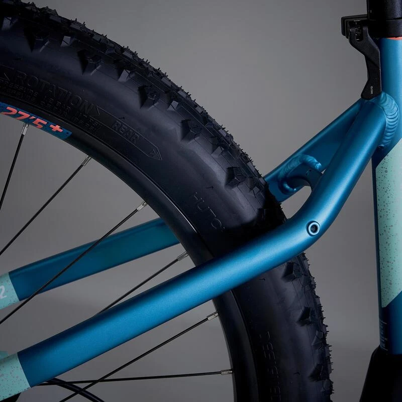 Vélo VTT électrique semi-rigide 27'5"+, e-ST 900 Turquoise Rockrider Vélo VTT électrique Semi-rigide 27'5"+, E-ST 900 Turquoise -Vélos Équipement Magasin velo vtt electrique semi rigide 275 e st 900 turquoise 4