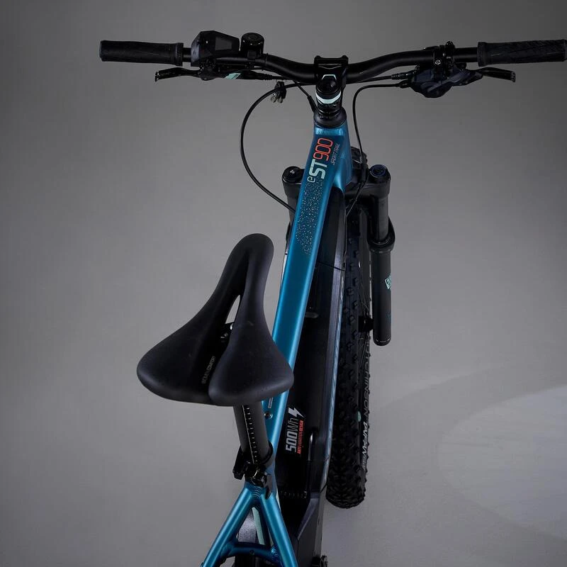 Vélo VTT électrique semi-rigide 27'5"+, e-ST 900 Turquoise Rockrider Vélo VTT électrique Semi-rigide 27'5"+, E-ST 900 Turquoise -Vélos Équipement Magasin velo vtt electrique semi rigide 275 e st 900 turquoise 6