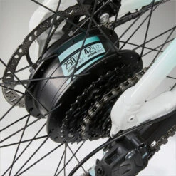 Rockrider Vélo VTT électrique Semi-rigide 27'5", E-ST100 BLANC -Vélos Équipement Magasin velo vtt electrique semi rigide 275 e st100 blanc 5