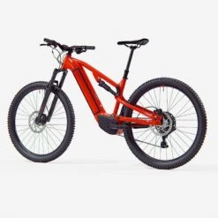 Rockrider Vélo VTT électrique Tout Suspendu 29" - E-EXPL 520 S Rouge Vif -Vélos Équipement Magasin velo vtt electrique tout suspendu 29 e expl 520 s rouge vif 2