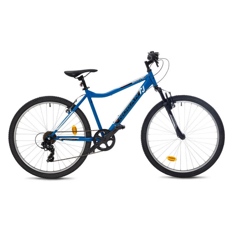 Vélo VTT Enfant Nogan Gravel GO Suspension - 26 pouces - Ocean Blue Vélo VTT Enfant Nogan Gravel GO Suspension - 26 Pouces - Ocean Blue -Vélos Équipement Magasin velo vtt enfant nogan gravel go suspension 26 pouces ocean blue