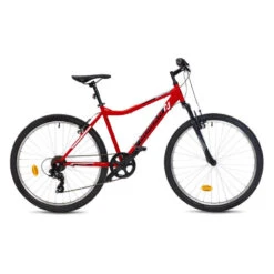 Vélo VTT Enfant Nogan Gravel GO Suspension - 26 Pouces - Signal Red