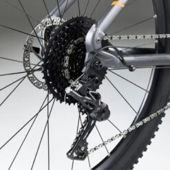 Rockrider VÉLO VTT ST 900 GRIS ORANGE 27,5" -Vélos Équipement Magasin velo vtt st 900 gris orange 275 2