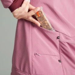 Rockrider VESTE VELO VTT HIVER FEMME ROSE -Vélos Équipement Magasin veste velo vtt hiver femme rose 3