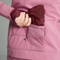 Rockrider VESTE VELO VTT HIVER FEMME ROSE -Vélos Équipement Magasin veste velo vtt hiver femme rose 9