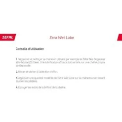 Zefal Lubrifiant Pour Chaîne En Céramique Extra Humide 10ml -Vélos Équipement Magasin zefal lubrifiant pour chaine en ceramique extra humide 10ml 2
